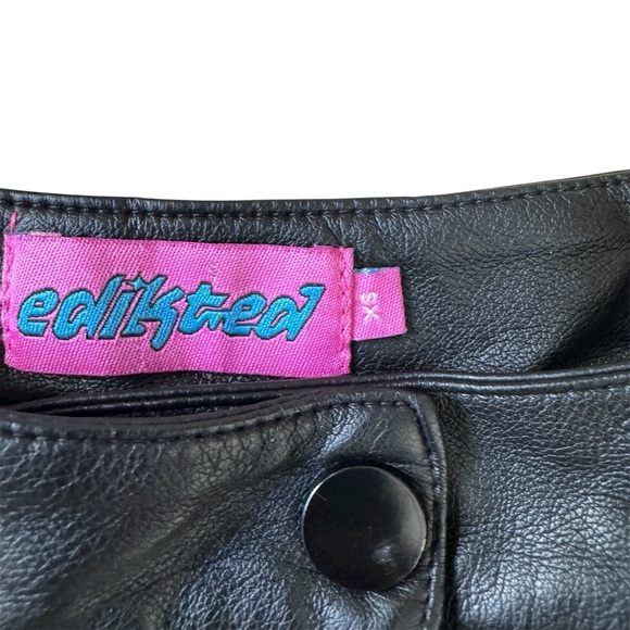 EDIKTED Ramona High Waist Faux Leather
Shorts EUC - Picture 6 of 11
